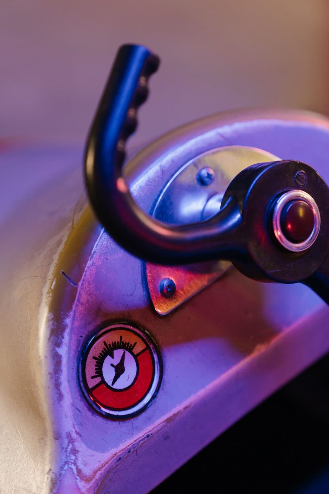 Poignée de selle d'un taureau mécanique